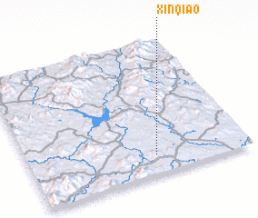 3d view of Xinqiao