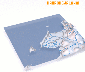 3d view of Kampong Jalawai