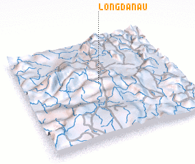 3d view of Long Danau