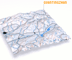 3d view of Guantingzhan