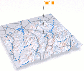 3d view of Nanxi