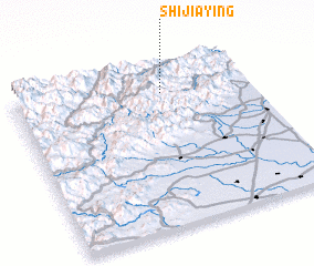 3d view of Shijiaying