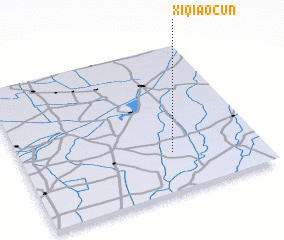 3d view of Xiqiaocun