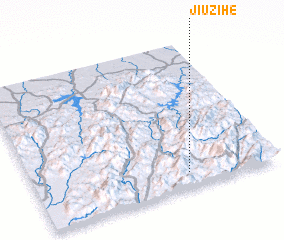 3d view of Jiuzihe