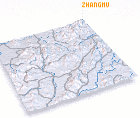 3d view of Zhangmu