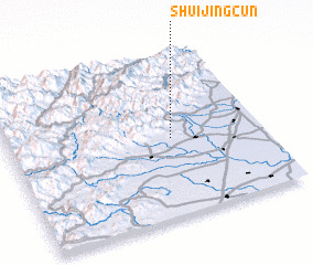 3d view of Shuijingcun