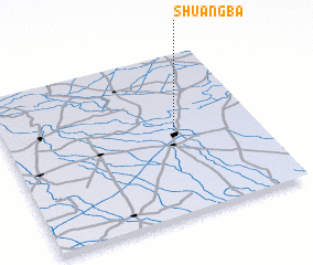 3d view of Shuangba