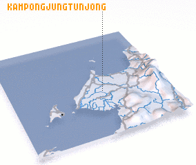 3d view of Kampong Jung Tunjong