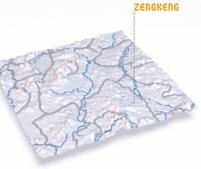 3d view of Zengkeng