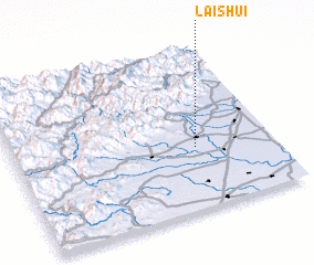 3d view of Laishui