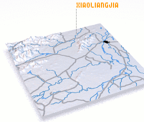 3d view of Xiaoliangjia