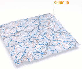 3d view of Shuicun
