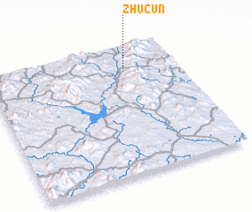 3d view of Zhucun