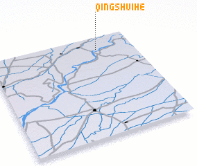 3d view of Qingshuihe