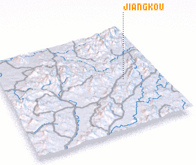 3d view of Jiangkou