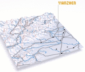 3d view of Yianzhen