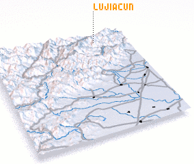 3d view of Lujiacun