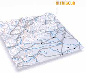 3d view of Xitingcun