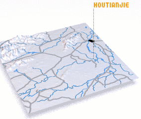 3d view of Houtianjie