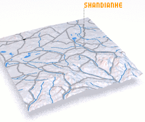 3d view of Shandianhe