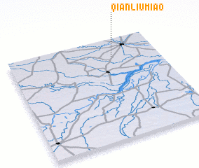 3d view of Qianliumiao