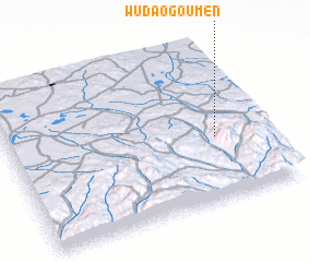 3d view of Wudaogoumen