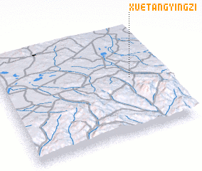 3d view of Xuetangyingzi