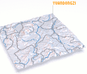 3d view of Yuandongzi