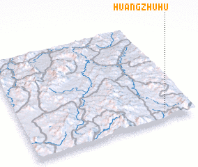 3d view of Huangzhuhu