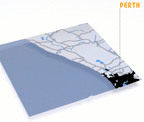 3d view of Perth