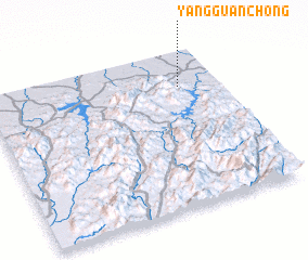 3d view of Yangguanchong