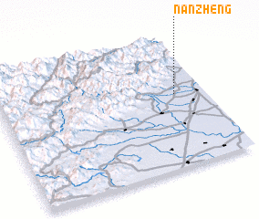 3d view of Nanzheng