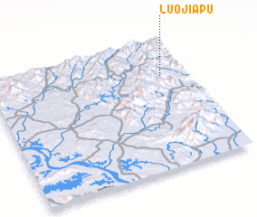 3d view of Luojiapu