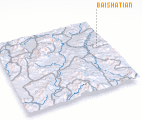 3d view of Baishatian