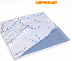 3d view of Kampung-baru