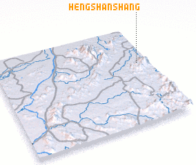 3d view of Hengshanshang