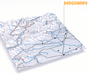 3d view of Dongxianpo