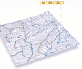 3d view of Lianhuashan