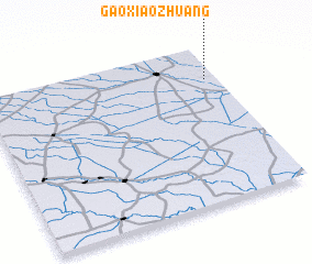 3d view of Gaoxiaozhuang