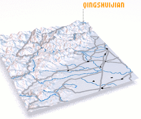 3d view of Qingshuijian