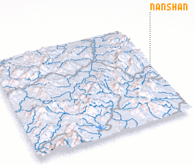 3d view of Nanshan