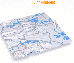 3d view of Lianhuadong