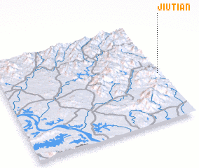 3d view of Jiutian