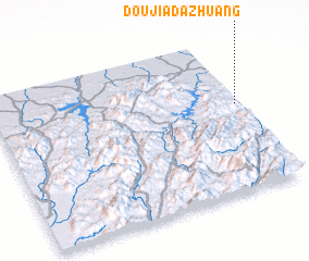 3d view of Doujiadazhuang