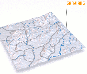 3d view of Sanjiang