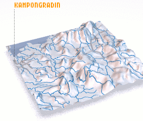 3d view of Kampong Radin