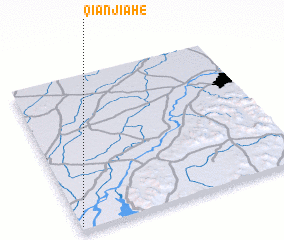 3d view of Qianjiahe