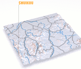 3d view of Shuikou