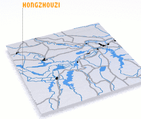 3d view of Hongzhouzi