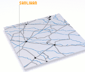 3d view of Sanliwan